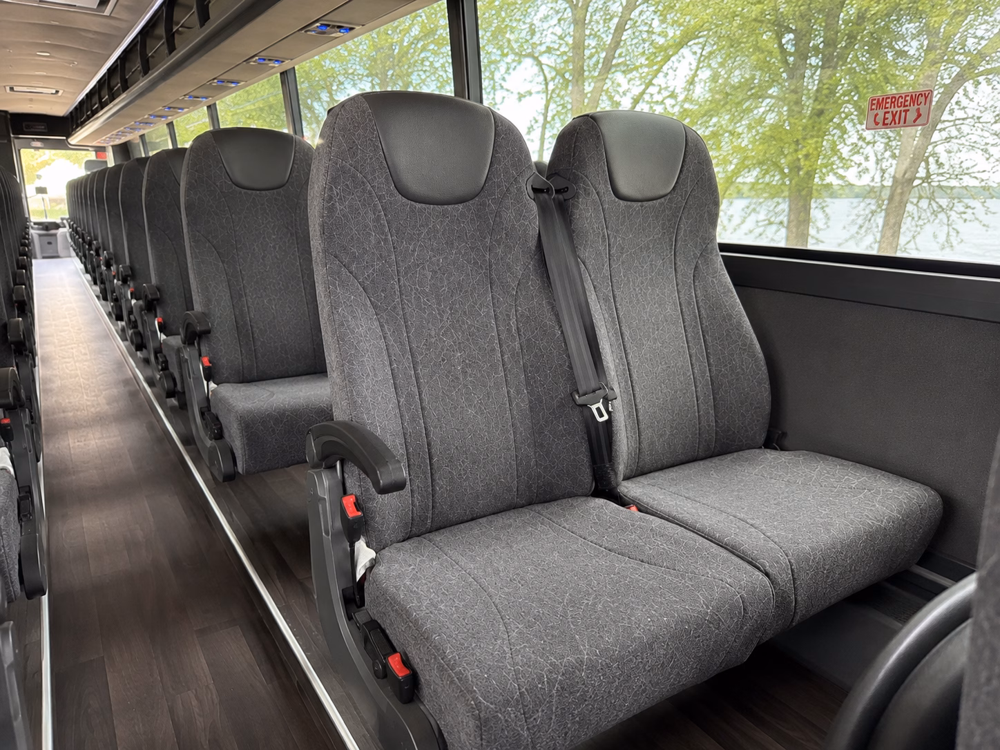sunrise employee transportation onboard seating